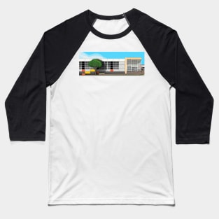 Offices on Kinghorne Street Corner Baseball T-Shirt